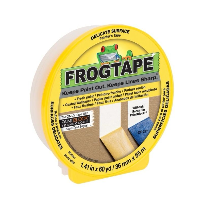 FrogTape® Delicate Painter’s Tape 48mm x 50m-Yellow