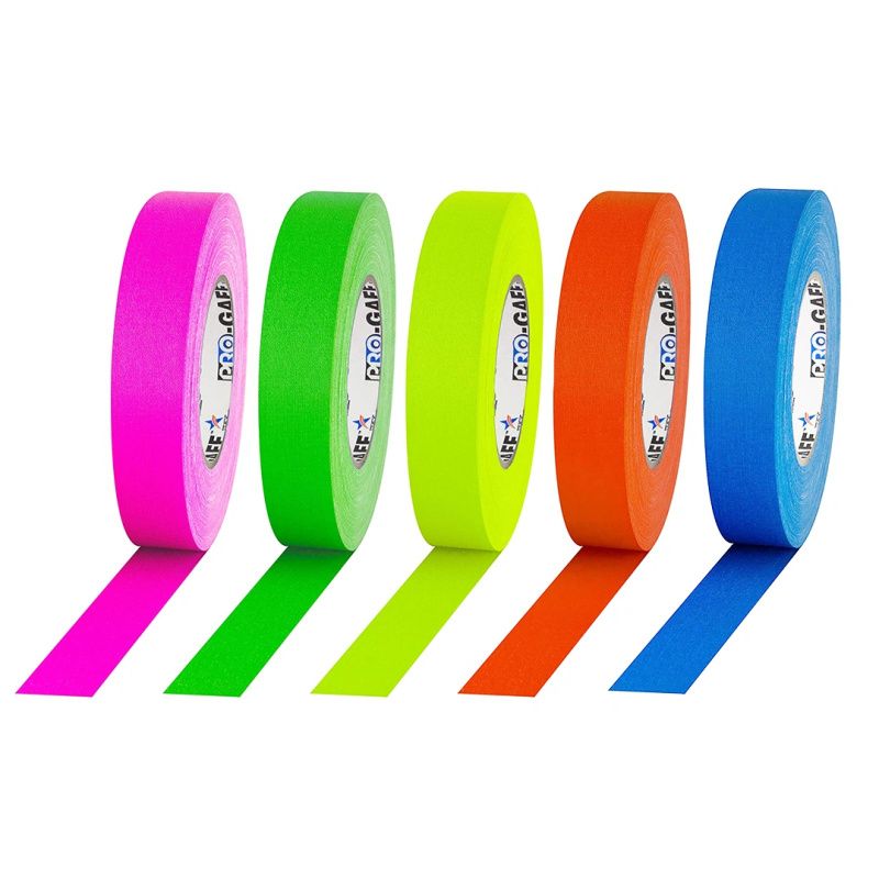 1″ Pro Gaff Gaffer Tape Fluorescent