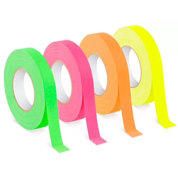 1″ Gaffer Tape Fluorescent