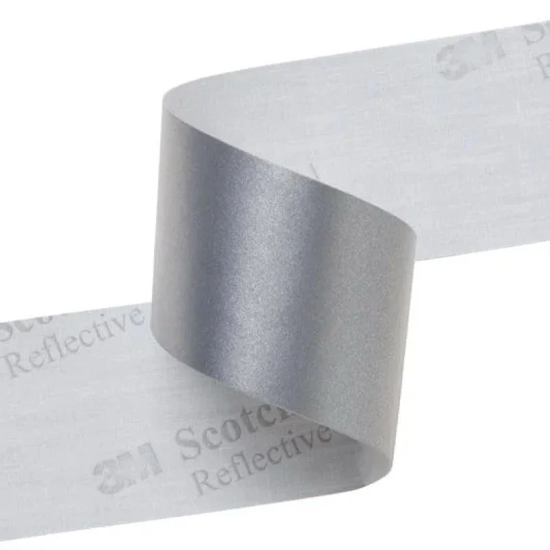 1″ x 16′ 3M 8910 Scotchlite Sew-On Reflective Fabric – Silver