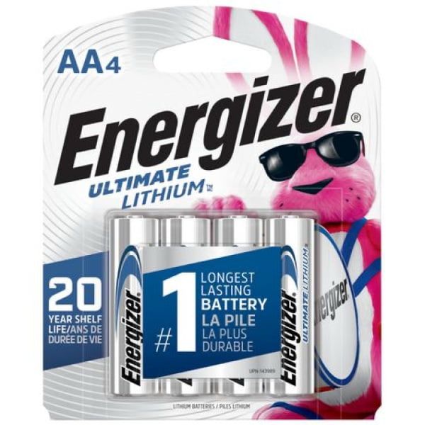 Energizer AA Ultimate Lithium Batteries