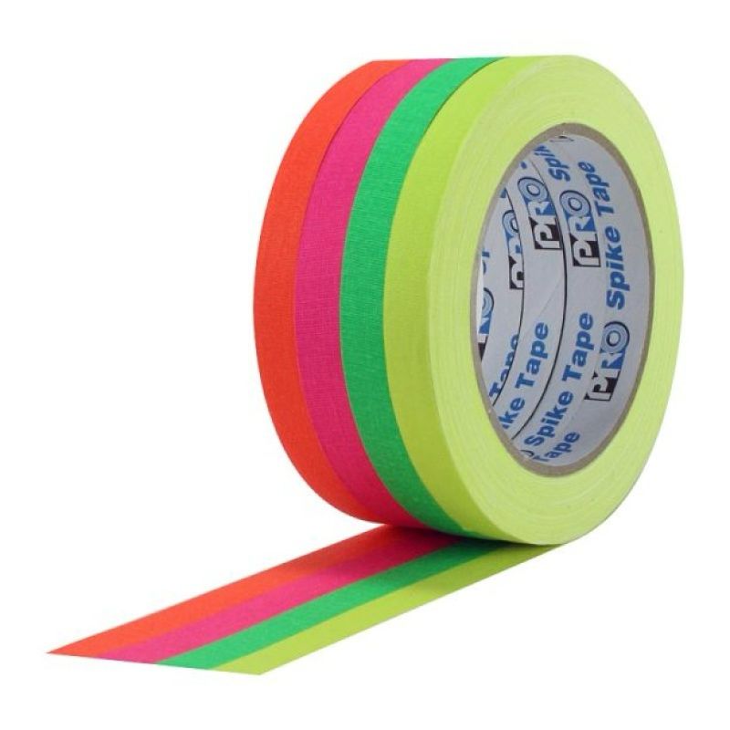 PRO SPIKE STACK 1"x20 YDS-FLUORECENT TAPE