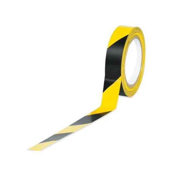 1″ x 36 yd Vinyl Hazard Tape